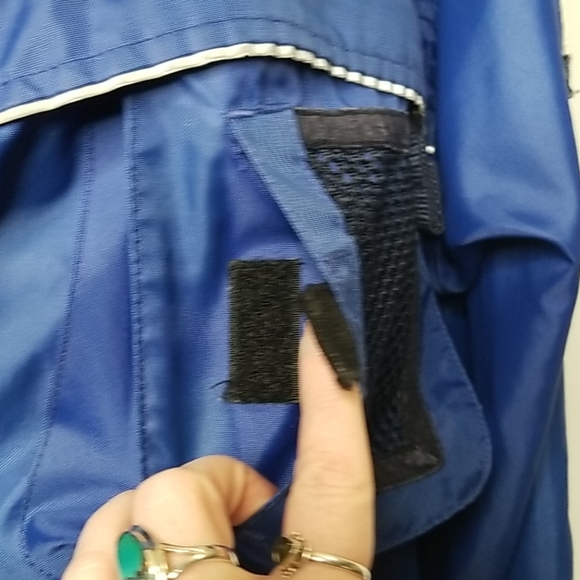 Vintage 90s tommy hilfiger windbreaker w/ hood XL - Picture 10 of 15